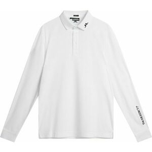 J.Lindeberg Tour Tech Mens Long Sleeve White M Polo košeľa vyobraziť