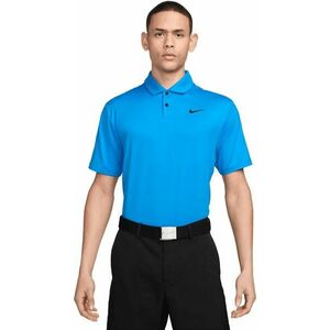 Nike Dri-Fit Tour Solid Mens Polo Light Photo Blue/Black M Polo košeľa vyobraziť
