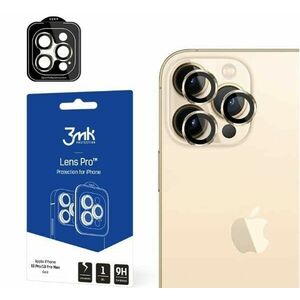 3mk ochrana kamery Lens Protection Pro pre Apple iPhone 14 Pro / iPhone 14 Pro Max, zlatá vyobraziť