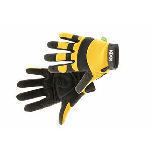 BRICK rukavice kombinované žltá 10 vyobraziť