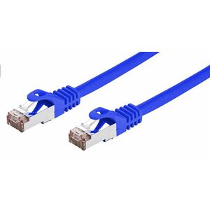 C-TECH Kábel patchcord Cat6, FTP, modrý, 0, 25 m vyobraziť