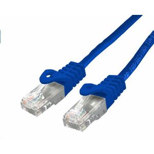 C-TECH Kábel patchcord Cat6, UTP, modrý, 0, 5m vyobraziť