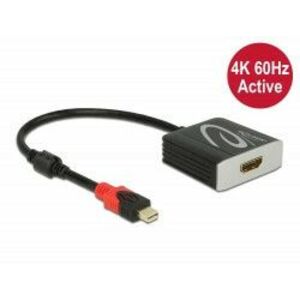 Delock Adaptér z Active mini DisplayPort 1.4 na HDMI, 4K, 60 Hz (HDR) vyobraziť