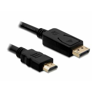 Delock kábel DisplayPort samec na HDMI samec, dĺžka 2m vyobraziť