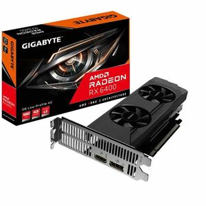 GIGABYTE Radeon™ RX 6400 D6 LOW PROFILE 4G vyobraziť