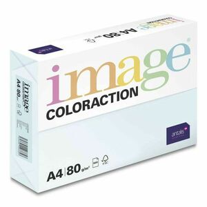 Image Coloraction kancelársky papier A4/80g, Lagoon - pastelovo svetlo modrá (BL29), 500 listov vyobraziť