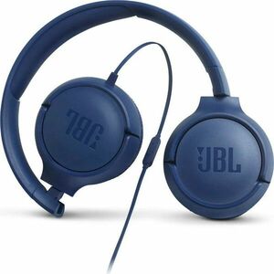 JBL Tune 500 - blue (Pure Bass, sklápací, Siri/Google Now) vyobraziť
