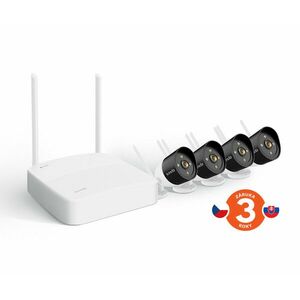 K4W-3TC - Wireless Video Security Kit 2K (3MP) NVR CCTV 4CH + 4x kamera vyobraziť