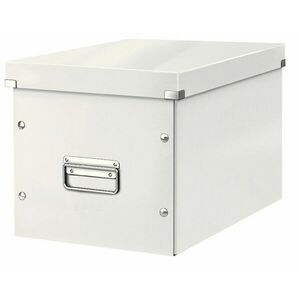 LEITZ Štvorcová krabica Click&Store, veľkosť L (A4), biela vyobraziť