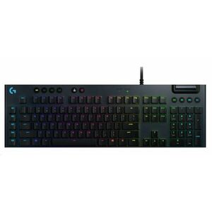 Logitech Keyboard G815, Mechanical Gaming, Lightsync RGB, Tacticle, US vyobraziť