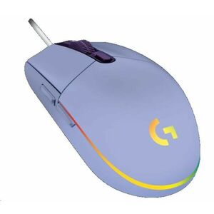 Logitech herná myš Gaming Mouse G203 LIGHTSYNC 2nd Gen, EMEA, USB, lilac vyobraziť