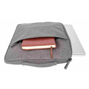 MANHATTAN Púzdro Seattle Notebook Sleeve 15.6", Vodeodolný, sivá vyobraziť