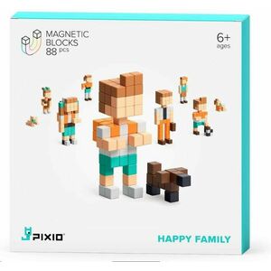 PIXIO Happy Family magnetická stavebnica vyobraziť