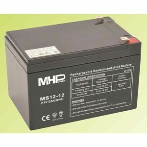 Pb akumulátor MHPower VRLA AGM 12V/12Ah (MS12-12) vyobraziť