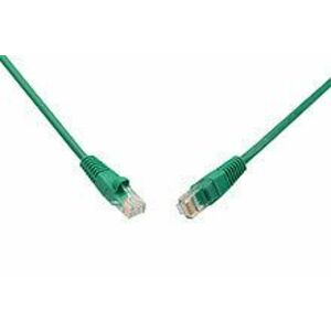 SOLARIX patch kábel CAT5E UTP PVC 3m zelený snag-proof vyobraziť
