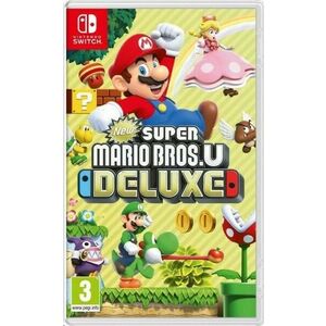 SWITCH New Super Mario Bros U Deluxe vyobraziť