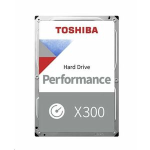 TOSHIBA HDD X300 8TB, SATA III, 7200 rpm, 256 MB cache, 3, 5 ", BULK vyobraziť