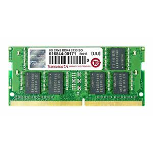 TRANSCEND SODIMM DDR4 8GB 2133MHz 2Rx8 CL15 Retail vyobraziť