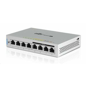 UBNT UniFi Switch US-8-60W [8xGigabit, 4xporty s PoE+ 60W 802.3af, non-blocking 8Gbps] vyobraziť