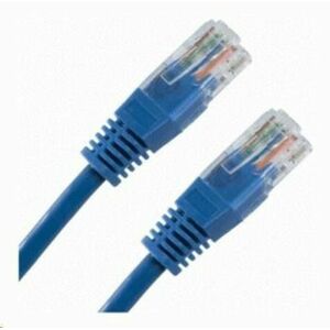XtendLan patch kábel Cat6, UTP - 3m, modrý vyobraziť