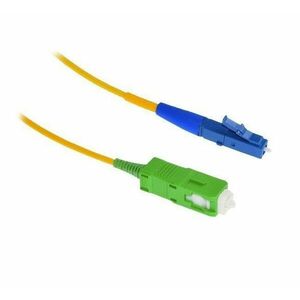 XtendLan simplexný patch kábel SM 9/125, OS2, LC(UPC)-SC(APC), LS0H, 2m vyobraziť