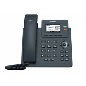 Yealink SIP-T31G SIP telefón, PoE, 2, 3" 132x64 nepodsv. LCD, x SIP úč., GigE vyobraziť