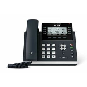 Yealink SIP-T43U SIP telefón, PoE, 3, 7" 360x160 LCD, 21 prog.tl., 2xUSB, GigE vyobraziť