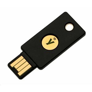 YubiKey 5 NFC - USB-A, kľúč/token s viacfaktorovou autentizáciou (NFC, MIFARE), podpora OpenPGP a Smart Card (2FA) vyobraziť