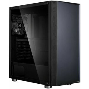 Zalman case miditower R2 black, bez zdroja, ATX, 1x 120mm RGB ventilátor, 1x USB 3.0, 2x USB 2.0, tvrdené sklo, čierna vyobraziť
