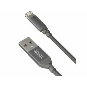 Kábel YENKEE YCU 611 GY USB/Lightning 1m Grey vyobraziť