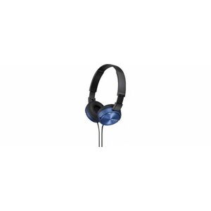 Sony MDRZX310, modrá náhlavní sluchátka řady ZX vyobraziť