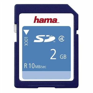 HAMA 55377 HIGHSPEED SECUREDIGITAL CARD 2 GB 10 MB/S vyobraziť