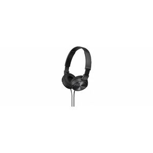 Sony MDRZX310, černá náhlavní sluchátka řady ZX vyobraziť