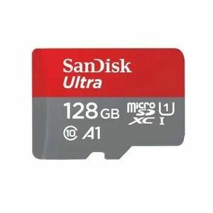 SANDISK ULTRA MICROSDXC 128 GB + SD ADAPTER 140 MB/S A1 CLASS 10 UHS-I vyobraziť