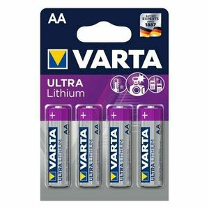 Varta Ultra Lithium AA Baterie 4ks vyobraziť