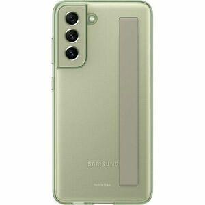 EF-XG990CME Samsung Clear Strap Kryt pro Galaxy S21 FE Olive Green (Porušené balenie) vyobraziť