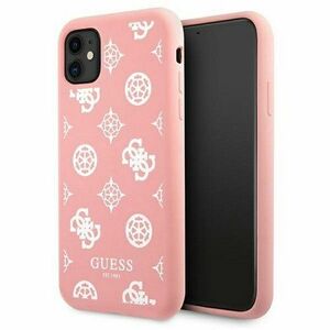 Guess case for iPhone 12 Pro Max 6, 7" GUHCP12LLSPEWPI pink hard case Peony Collection vyobraziť