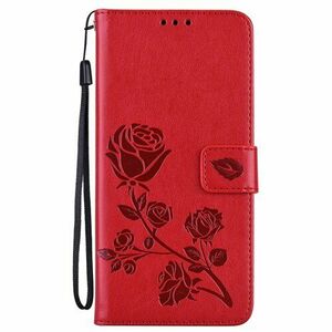 Puzdro Rose Book Xiaomi Redmi Note 13 5G - červené vyobraziť