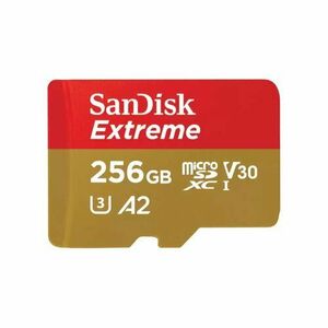 SanDisk Extreme microSDXC 256GB 190MB/s + adaptér vyobraziť