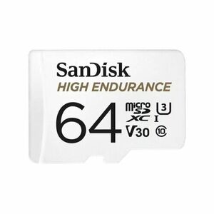 SanDisk High Endurance microSDXC 64GB + adaptér vyobraziť