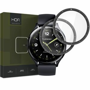 HOFI Hybrid 2x ochranné sklo na Xiaomi Watch 2, čierne vyobraziť