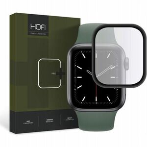 HOFI Hybrid ochranné sklo na Apple Watch 4 / 5 / 6 / SE (44mm), čierne vyobraziť