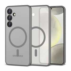 Tech-Protect Magmat MagSafe kryt na Samsung Galaxy S24, titanium vyobraziť