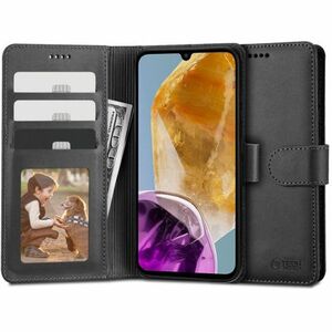 Tech-Protect Wallet knižkové puzdro na Samsung Galaxy M15 5G, čierne vyobraziť