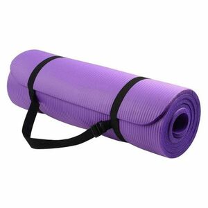 MG Gymnastic Yoga Premium protišmyková podložka na cvičenie 10mm + obal, fialová (WNSP-PURP) vyobraziť