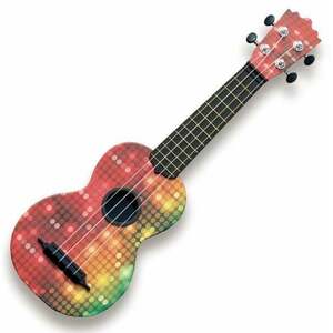 Pasadena WU-21G2-BK Sopránové ukulele Multicolor vyobraziť
