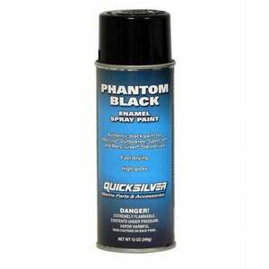 Quicksilver Phantom Black Spray Paint vyobraziť