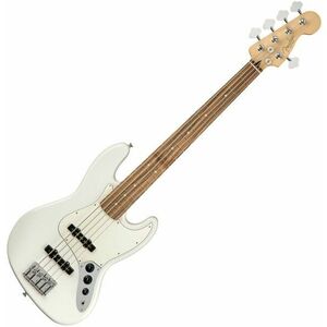 Fender Player Series Jazz Bass V PF Polar White vyobraziť