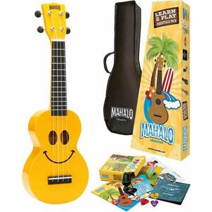 Mahalo U-SMILE Sopránové ukulele Yellow vyobraziť