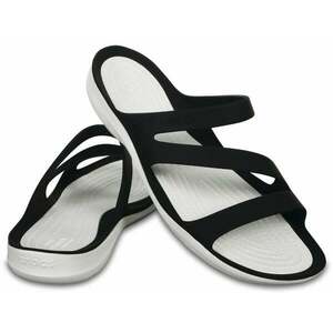Crocs Women's Swiftwater Sandal Black/White 42-43 vyobraziť
